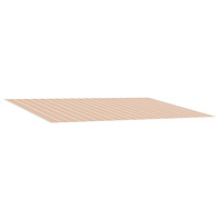 vidaXL Markisväv Blå och Orange 450 × 350 cm Polyester