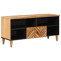 vidaXL Förvaringsskåp Brun 100 x 33,5 x 46 cm Massivt mangoträ