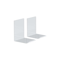 MAUL MAUL bokplattor i akryl, kristallklara, 150 x 160 x 210 mm f...