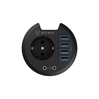 RaidSonic Technology ICY BOX IB-HUB1430 - hubb - 4 portar