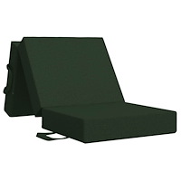 vidaXL Fällbar Soffbed 75 x 67 x 45 cm Mörkgrön