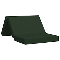 vidaXL Fällbar Soffbed 80 x 67 x 45 cm Mörkgrön