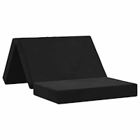 vidaXL Fällbar Soffbed 80 x 67 x 45 cm Svart