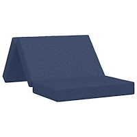 vidaXL Fällbar Soffbed 100 x 67 x 45 cm Blå