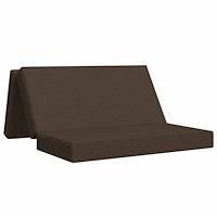 vidaXL Fällbar Soffbed 120 x 67 x 45 cm Taupe