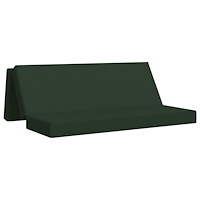 vidaXL Fällbar Soffbed 200 x 67 x 45 cm Mörkgrön