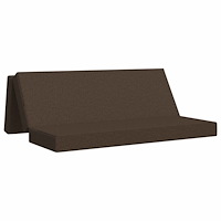 vidaXL Fällbar Soffbed 200 x 67 x 45 cm Taupe