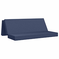 vidaXL Fällbar Soffbed 200 x 67 x 45 cm Blå