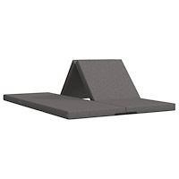 vidaXL Fällbar Soffbed 140 x 67 x 45 cm Ljusgrå