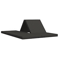 vidaXL Fällbar Soffbed 140 x 67 x 45 cm Mörkgrå