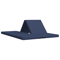 vidaXL Fällbar Soffbed 140 x 67 x 45 cm Blå