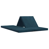 vidaXL Fällbar Soffbed 140 x 67 x 45 cm Blå