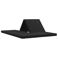 vidaXL Fällbar Soffbed 140 x 67 x 45 cm Svart