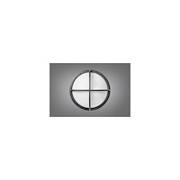 Solar Plus Ocus kors 12W LED 6W-12W, 3000-3500-4000K, mikrovågssensor,...