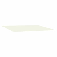vidaXL Markisväv Gräddvit 350 x 250 cm Polyester