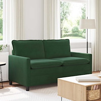 vidaXL Soffa Jungelgrön 156 x 81 x 87,5 cm Tyg