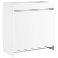 vidaXL Badrum Under Diskbänk Skåp Vit 78,5 x 37,5 x 81 cm