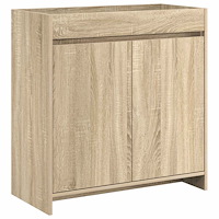 vidaXL Badrum Under Diskbänk Skåp Sonoma-ek 78,5 x 37,5 x 81 cm