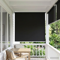 vidaXL Utomhus Rullgardin UV-skydd Antracit 80 x 230 cm