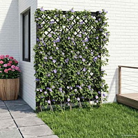 vidaXL Trellis med spik Antracit 99 x 6 x 165 cm PP