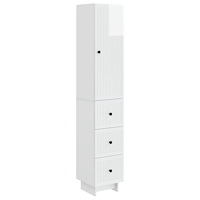vidaXL Skåpset 2 pcs 33 x 34,5 x 90 cm Konstruerat trä