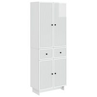 vidaXL Skåpset 2 pcs 66 x 34,5 x 90 cm Konstruerat trä
