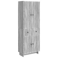 vidaXL Skåpset 2 pcs 66 x 34,5 x 90 cm Konstruerat trä