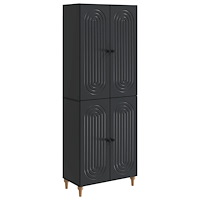 vidaXL Skåpset 2 pcs 66 x 34,5 x 90 cm Konstruerat trä