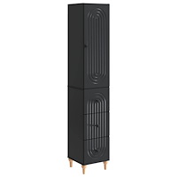 vidaXL Skåpset 2 pcs 33 x 34,5 x 90 cm Konstruerat trä