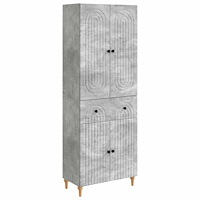 vidaXL Skåpset 2 pcs 66 x 34,5 x 90 cm Konstruerat trä