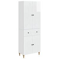 vidaXL Skåpset 2 pcs 66 x 34,5 x 90 cm Konstruerat trä