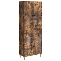 vidaXL Skåpset 2 pcs 66 x 34,5 x 90 cm Konstruerat trä