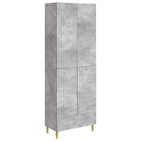 vidaXL Skåpset 2 pcs 66 x 34,5 x 95 cm Konstruerat trä