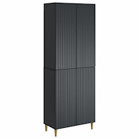 vidaXL Skåpset 2 pcs 66 x 34,5 x 90 cm Konstruerat trä