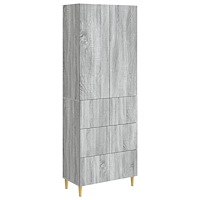 vidaXL Skåpset 2 pcs 66 x 34,5 x 90 cm Konstruerat trä
