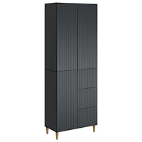 vidaXL Skåpset 2 pcs 66 x 34,5 x 90 cm Konstruerat trä