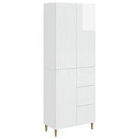 vidaXL Skåpset 2 pcs 66 x 34,5 x 90 cm Konstruerat trä