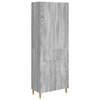 vidaXL Skåpset 2 pcs 66 x 34,5 x 90 cm Konstruerat trä