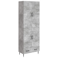 vidaXL Skåpset 2 pcs 66 x 34,5 x 95 cm Konstruerat trä