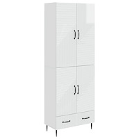 vidaXL Skåpset 2 pcs 66 x 34,5 x 95 cm Konstruerat trä