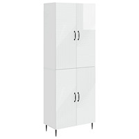 vidaXL Skåpset 2 pcs 66 x 34,5 x 89,5 cm Konstruerat trä