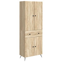 vidaXL 2 pcs Sonoma-ek