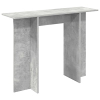 vidaXL Konsolbord Betonggrå 100 x 30 x 75 cm Konstruerat trä