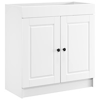 vidaXL Badrumsskåp under handfat Vit 56 x 37,5 x 81 cm Konstruerat trä