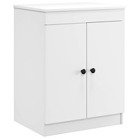 vidaXL Badrumsskåp Vit 54 x 41 x 70 cm Konstruerat trä