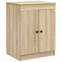 vidaXL Badrumsskåp Sonoma-ek 54 x 41 x 70 cm Konstruerat trä