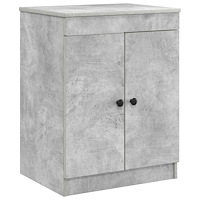 vidaXL Badrumsskåp Betonggrå 54 x 41 x 70 cm Konstruerat trä