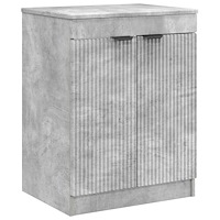 vidaXL Badrumsskåp Betonggrå 54 x 41 x 70 cm Konstruerat trä