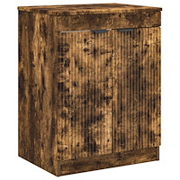 vidaXL Badrumsskåp Rökt ek 54 x 41 x 70 cm Konstruerat trä