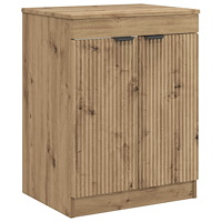 vidaXL Badrumsskåp Artisan-ek 54 x 41 x 70 cm Konstruerat trä